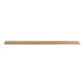 Raft în culoare naturală pentru fotografii din lemn masiv de stejar 120 cm Studio – WOOOD