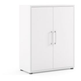 Bibliotecă modulară albă 89x113 cm Prima – Tvilum