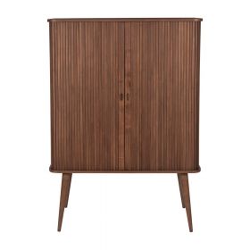 Comodă cu aspect de lemn de nuc Zuiver Barbier, maro
