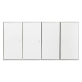 Comodă de perete albă Hammel Mistral Kubus, 136 x 69 cm
