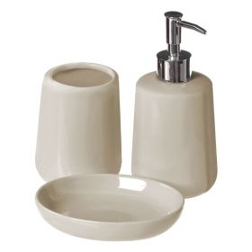 Set accesorii de baie din piatră crem Moon – Premier Housewares