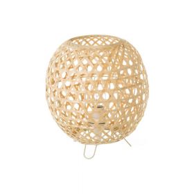 Veioză cu abajur din bambus (înălțime 23 cm) Natural Way – Casa Selección