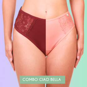 COMBO Ciao Bella – Chiloții menstruali Bella Blush&Berry | Absorbție Heavy L