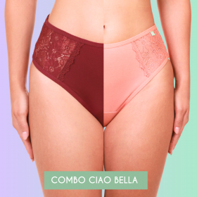 COMBO Ciao Bella – Chiloții menstruali Bella Blush&Berry | Absorbție Heavy S