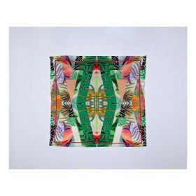 Eșarfă Madre Selva Kaleidoscopic, 55 x 55 cm