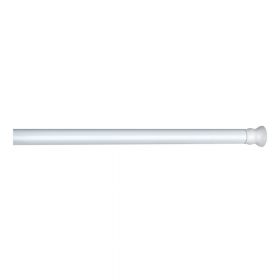 Bară/tijă telescopică pentru perdeaua de duș Wenko Shower Curtain Rod, alb