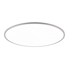 Plafonieră argintie LED ø 100 cm Yuma – Trio