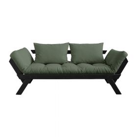 Canapea variabilă KARUP Design Bebop Black, verde