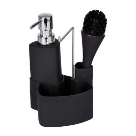 Set pentru produsele de spălat vase Wenko Empire, 250 ml, negru