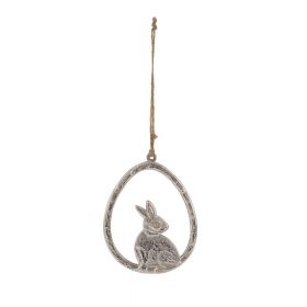 Decorațiune suspendată pentru Paște Ego Dekor Hare, înălțime 12,2 cm