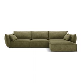 Colțar verde (pe partea dreaptă) Vanda – Mazzini Sofas