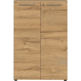 Dulap gri antracit cu aspect de lemn de stejar 80x120 cm Agenda – Germania