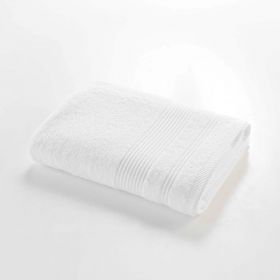 Prosop alb din bumbac din frotir 70x130 cm Tendresse – douceur d'intérieur