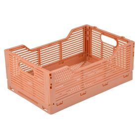 Cutie de depozitare în culoarea somonului din plastic 30x20x11.5 cm – Homéa