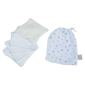 Prosopele de spălat pe corp 5 buc. din muselină – Bébé Douceur