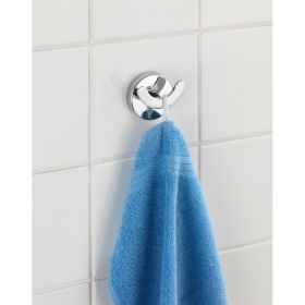 Cârlig pentru prosop Wenko Capri Duo cu sistem de prindere Vacuum-Loc, până la 33 kg