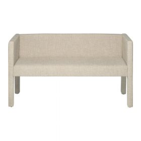 Bancă bej cu tapițerie din stofă bouclé Sitta – Blomus