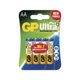 Set 4 baterii alcaline EMOS GP Ultra Plus AA