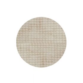 Covor bej lavabil rotund ø 150 cm Bubble Cream – Mila Home