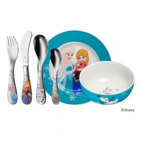 Set tacâmuri și veselă pentru copii WMF Frozen, 6 piese