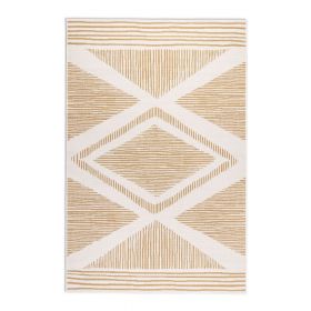 Covor de exterior galben ocru/crem 160x230 cm Gemini – Elle Decoration