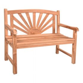 Bancă de grădină din lemn de culoare naturală Marisa - Garden Pleasure