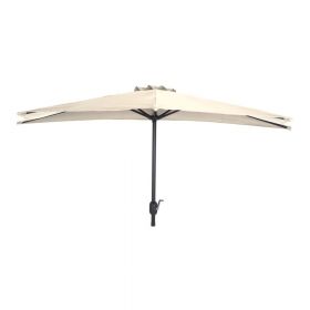 Umbrelă de soare crem 270x135 cm - Garden Pleasure