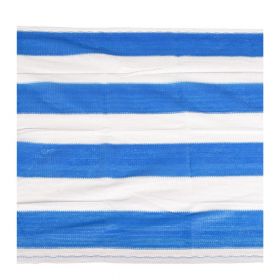 Ecran de plastic alb-albastru pentru balcon 500x180 cm - Garden Pleasure