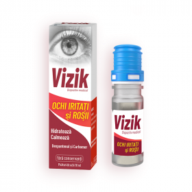 Vizik picaturi pentru ochi iritati si rosii, 10 ml, Zdrovit