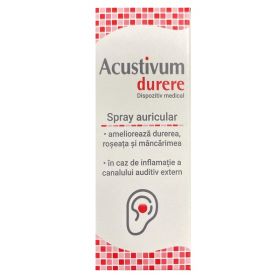 Spray auricular Acustivum, 20ml, Zdrovit