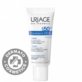 Crema cu SPF 50+ Bariederm Cica, 40ml, Uriage