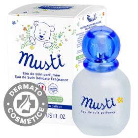 Apa parfumata de ingrijire Musti, 50ml, Mustela