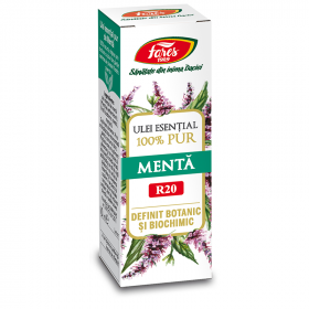 Ulei esential de menta R20, 10ml, Fares