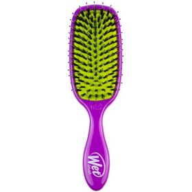 Perie de par pentru stralucire Shine Enhancer Mini Mov, 1 bucata, Wet Brush