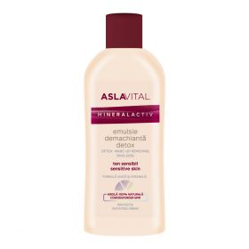 Emulsie demachianta detox Mineralactiv, 150ml, Aslavital