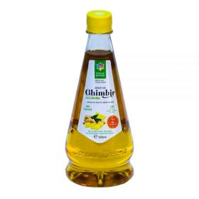 Sirop natural de ghimbir cu lamaie presat la rece, 520ml, Steaua Divina