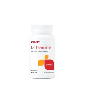 L-Teanina 200mg, 60 capsule, GNC