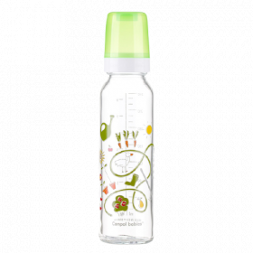 Biberon din sticla Basic, 240ml, Canpol babies