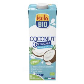 Bautura de cocos cu 0% zaharuri, 1000ml, Isola Bio