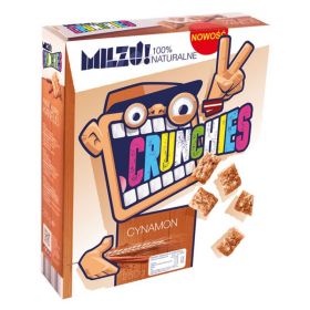 Cereale cu secara crunchies cu scortisoara, 250g, Milzu