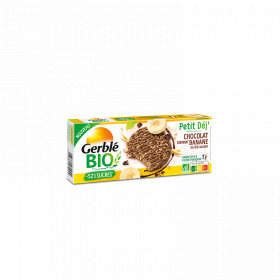 Biscuiti cu ciocolata si banane, 132g, Gerble Expert Dietetic