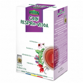 Ceai Respiro, 20 plicuri, Vedda