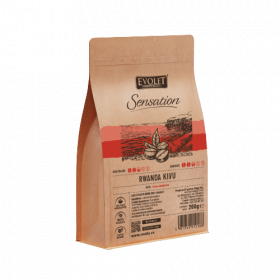 Cafea boabe Pwanda Kivu, 200g, Evolet