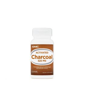 Carbune Activ Activated Charcoal 520mg, 60 capsule, GNC