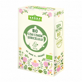 Ceai bio de coada soricelului, 15 plicuri, Vedda