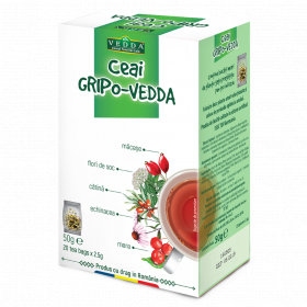 Ceai Gripo, 20 plicuri, Vedda