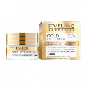 Crema de zi si de noapte Gold Lift Expert 50+, 50ml, Eveline Cosmetics