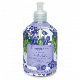 L'Erbolario Gel de dus pentru maini si corp Accordo Viola Editie Limitata 057, 490ml