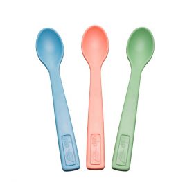 Set 3 lingurite pentru bebelusi 4 luni + Eat Green, Nip