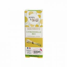 Ulei esential de citronela bio, 10ml, Born to Bio